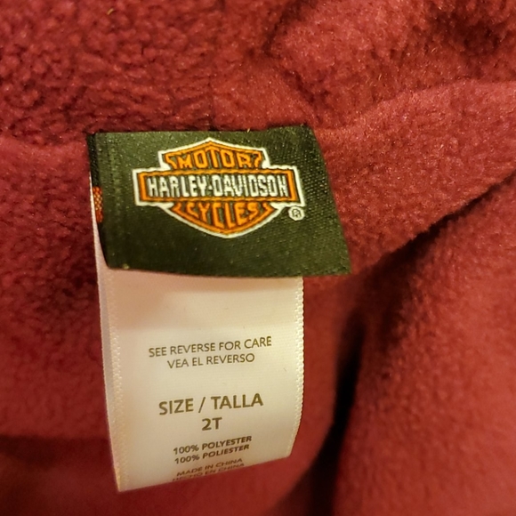 🖤Cutest Girls Satin 2T Harley Davidson Coat🖤 - Picture 9 of 15